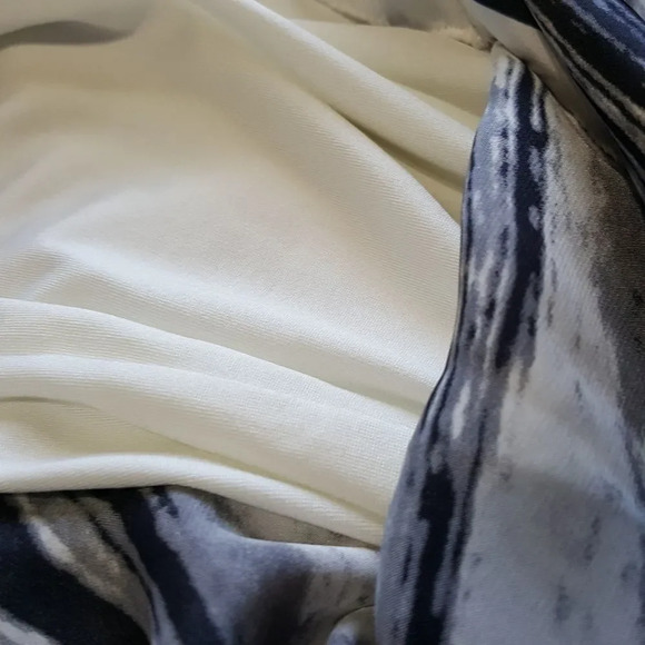 MAX EDITION | Sateen Abstract Tye-Die Print Dress - Picture 7 of 7